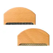 2 Pcs Lint Pet Hair Removers Fabric Shaver Scraper Small Compact