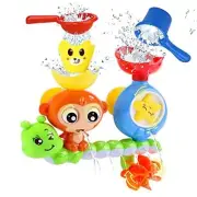 Bath Toys for Toddlers 1-3 Age 1 2 3 4 Year Old Boys Girls Monkey Bath Toy