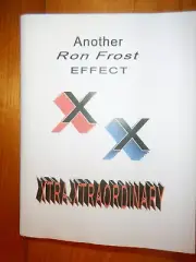 + Vintage Ron Frost Xtra Xtraordinary magic trick