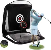 Portable Golf Practice Net Set Golf Club Ball Target Cloth Golf Swing Training c