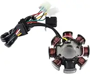 QCLCVBBFGW Magneto Stator Fit for Husqvarna TC TE TXC 250 450 510 310 / SM400R SM450R SM510R / SMR450 SMR450R SMR510 SMR530R OEM: 8000A4245