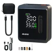 Tire Inflator Portable Air Compressor, Battery & 12V DC Air Pump for Car Tires,