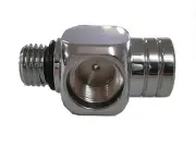 Adapter 7/16" male HP to 3- 7/16"F Scuba Diving Computer Hose 1st Stage A219