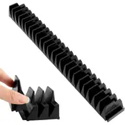 20PCS Magnetic Wrench Organizers Spanner Storage Holder Rack Hardware Tool-Black