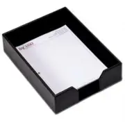 Dacasso A1401 Econo-Line Leather Front-Load Letter Tray