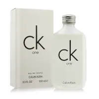 在飛比找Yahoo奇摩購物中心優惠-Calvin Klein CK ONE中性淡香水100ml-