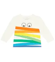 [Stella McCartney Kids] Stella McCartney Kids Baby printed cotton top M 24 white