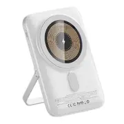 10000mAh 15W Magnetic Wireless Portable Charger PD 20W Two-way Fast Charging Power Bank White
