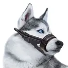 Adjustable Dog Collar Muzzle Reflective Anti Bark Dog Collar For Anti Barking