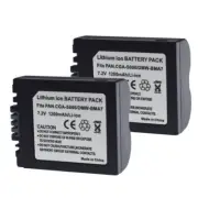 2x Battery For Panasonic CGA-S006/ BMA7 Lumix DMC-FZ50/ FZ28 / FZ35 /FZ38 Camera