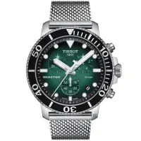 在飛比找momo購物網優惠-【TISSOT 天梭】水鬼 Seastar 1000 海洋之