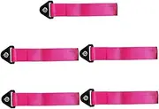 iplusmile 5pcs Towing Strap Decorative Trailer Bumper Strap for Car Styling Lightweight and Easy to Install Unique Design for Enhanced Vehicle Appearance