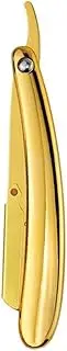 Manual Razor Folding Handle Barber Shaving Tool Hair Trimmer Golden (No Shaving Slice) Mens Shaver