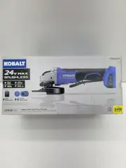 Kobalt 5" 24V Paddle Switch Brushless Cordless Angle Grinder (Tool Only)