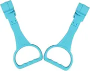 CATIEBYE 2pcs Baby Playpen Pull up Rings Learning Standing Assist for Infants Safety Hand Rings for Toddler Walking Exercise