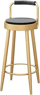 Adjustable Bar Stool High Stool Wrought Iron bar Chair backrest bar Stool Household high Stool bar Furniture Household