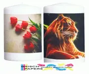 CLEAR WATER SLIDE DECAL TRANSFER PAPER FOR LASER PRINTERS: 25 SHEETS (A3 SIZE)