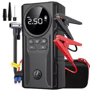 39800mah Portable Car Jump Starter with Air Compressor 12V Battery Booster Pack