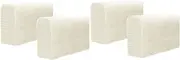 LIFKOME 2sets Couch Armrest Covers Elastic Sofa Armchair Protectors Arm Rest Towel Machine Washable for Office Home 2pcs*2