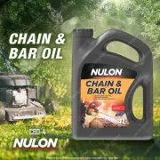 Nulon 4 Litre Yard Garden Chainsaw Bar & Chain Oil Saw Lube Fluid CBO-4
