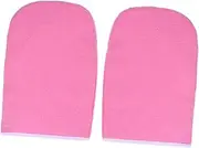 Ipetboom 1 Pair Skincare Paraffin Wax Gloves for Hand Treatment Mitts Spa Cover Insulated Gloves Bath Mitts