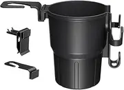 Car Cup Holder for Back Seat | Headrest Cup Holder for Back Seat - Large Capacity Bottle Rack with Hooks Multifunctional for Truck Auto Interior Backseat Accessories