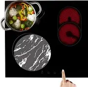 Round Silicone Trivets Mats - Silicone Trivets Heat Resistant Hot Pads,Multi-Purpose, Multifunctional Silicone Hot Mats for Air Fryer Liners, Microwave, Oven Borato