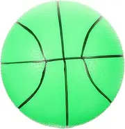 Large PVC Bouncy Ball Boys and Girls Sports Basketball Interactive Toy for Toddlers Outdoor Training Basketball Ball