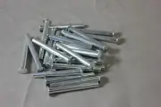 Lot of 25 1/4" x 2 1/8" Solid Truss Head Rivets