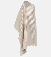 [Taller Marmo] Taller Marmo Metropolis jacquard maxi dress AU 10 silver