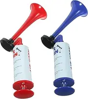 Parliky Handheld Air Pump Horns Air Horns for Sports Boating Events Noise Maker Props Bright