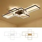 New Modern LED Ceiling Light Fixture Stepless Dimming for Living Room Bedroom