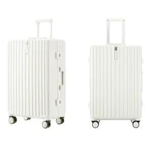 【WALLABY 袋鼠】馬卡龍鋁框行李箱 旅行箱 登機箱 拉桿箱 鋁框行李箱 鋁框登機箱 20吋24吋26吋28吋