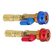 2x HVAC AC R134A Valve Core High Low Pressure Quick Remover Installer Tool