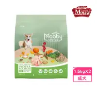 在飛比找momo購物網優惠-【Mobby 莫比】C27雞肉米成犬食譜 1.5kg*2包組