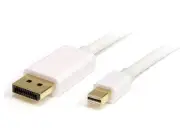 StarTech 1 m White Mini DisplayPort to DisplayPort Adapter Cable - M/M - Mini