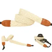 Flower lace style Fashion Camera Neck Shoulder Strap for Film SLR DSLR RF Cute