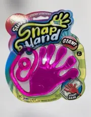 Stretchy Pink Snap Hand Ja-Ru Sticky Squishy Jaru Grab Snatch Toy Squish Giant