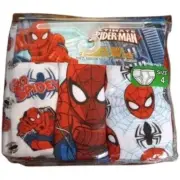 Boy's Briefs underwear size 4 Spider-Man 3 pairs Super Hero Marvel Comics NEW