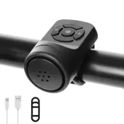 Bike Loud Horn 120dB Bicycle Handlebar Alarm Ring Bell Cycling Kit