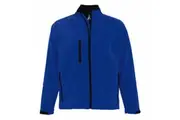 SOLS Mens Relax Soft Shell Jacket (Breathable, Windproof And Water Resistant) (Royal Blue) - UTPC347