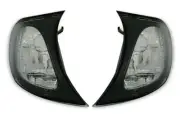 Mga tagapagpahiwatig sa harap for BMW 3 Series E46 01-05 Black RAND KPBM22WS XIN