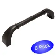*5 Pack* Cosmas Oil Rubbed Bronze Cabinet Handles Pulls #7714-128ORB
