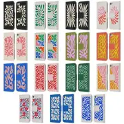 OFFICIAL AYEYOKP PLANT PATTERN LEATHER BOOK WALLET CASE FOR APPLE iPOD TOUCH MP3