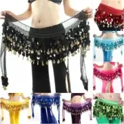 Arab Dancer Sequins Tassels Skirt Women Sexy Belly Dance Hip Scarf Wrap