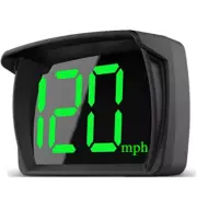 Digital GPS Speedometer Car HUD Head Up Display Dual Chips MPH/KM Gauge Big Font (for: Audi)