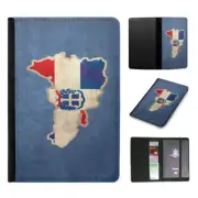 PASSPORT ITINERARY ORGANIZER|DOMINICA NATIONAL COUNTRY FLAG