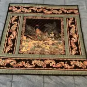 Quilted Panel Pheasant 28” X 29” New