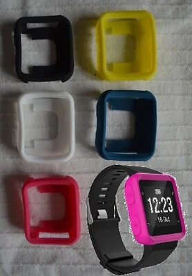 Bezel Cover For Garmin Forerunner 30 35 Watch bumper skin case screen protector
