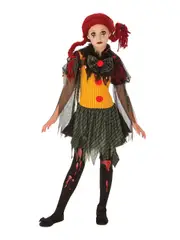 Rubies Zombie Girl Clown Girls/Kids Dress Up Halloween Party Costume